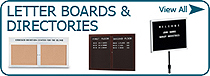 Letter Boards & Directories